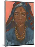 Wodaabe Woman II-Jacob Green-Mounted Art Print