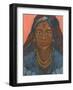 Wodaabe Woman II-Jacob Green-Framed Art Print