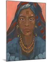 Wodaabe Woman II-Jacob Green-Mounted Art Print