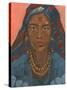 Wodaabe Woman II-Jacob Green-Stretched Canvas