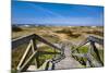 Wodden Path in the Dunes, Amrum Island, Northern Frisia, Schleswig-Holstein, Germany-Sabine Lubenow-Mounted Photographic Print