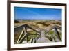 Wodden Path in the Dunes, Amrum Island, Northern Frisia, Schleswig-Holstein, Germany-Sabine Lubenow-Framed Photographic Print