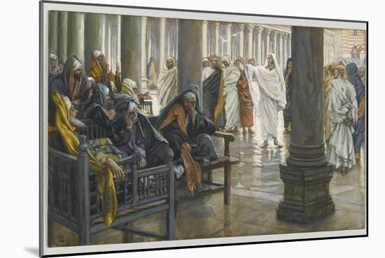 Woe Unto You, Scribes and Pharisees, Illustration from 'The Life of Our Lord Jesus Christ', 1886-94-James Tissot-Mounted Giclee Print