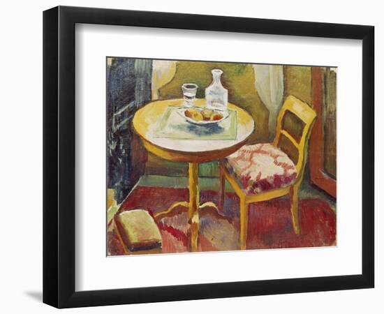 Wohnzimmerecke in Tegernsee, 1910-Auguste Macke-Framed Giclee Print