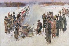 Battle of Olszynk Grochowsk, Warsaw, 25 February 1831, 1912-Wojciech Kossak-Framed Giclee Print