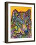 Wolf 2-Dean Russo-Framed Giclee Print