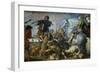 Wolf and Fox Hunt-Peter Paul Rubens-Framed Art Print