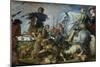 Wolf and Fox Hunt-Peter Paul Rubens-Mounted Art Print