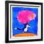 Wolf and Pig-Maylee Christie-Framed Giclee Print