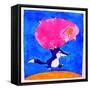 Wolf and Pig-Maylee Christie-Framed Stretched Canvas