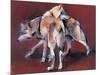 Wolf Composition, 2001-Mark Adlington-Mounted Giclee Print