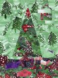 Christmas Tree-Wolf Heart Illustrations-Giclee Print