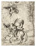 The Flight into Egypt, C. 1525-30-Wolf Huber-Framed Giclee Print