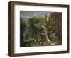 Wolf Hunt in the Forest of Saint-Germain, 1748-Jean-Baptiste Oudry-Framed Giclee Print