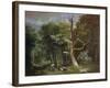 Wolf Hunt in the Forest of Saint-Germain, 1748-Jean-Baptiste Oudry-Framed Giclee Print