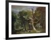 Wolf Hunt in the Forest of Saint-Germain, 1748-Jean-Baptiste Oudry-Framed Giclee Print