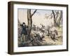 Wolf Hunting-Jean Victor Adam-Framed Giclee Print