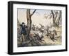 Wolf Hunting-Jean Victor Adam-Framed Giclee Print