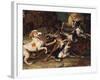 Wolf Hunting-Alexandre-Francois Desportes-Framed Giclee Print