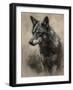 Wolf I-Sasha-Framed Giclee Print