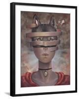 Wolf in Lambs Clothes-Aaron Jasinski-Framed Art Print