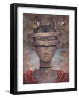 Wolf in Lambs Clothes-Aaron Jasinski-Framed Art Print