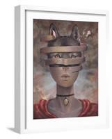 Wolf in Lambs Clothes-Aaron Jasinski-Framed Art Print