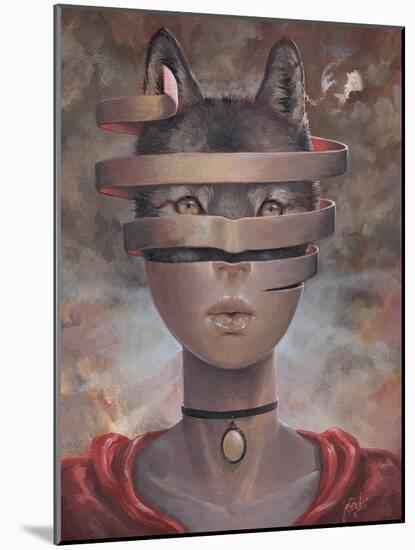 Wolf in Lambs Clothes-Aaron Jasinski-Mounted Art Print