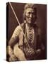 Wolf, Indian Apsaroke (Wolf - Apsaroke also Sometimes Written Absaroke) Photo Taken from Volume 4 O-Edward Sheriff Curtis-Stretched Canvas