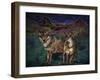 Wolf Love-Francesca Rizzato Art-Framed Giclee Print