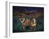 Wolf Love-Francesca Rizzato Art-Framed Giclee Print