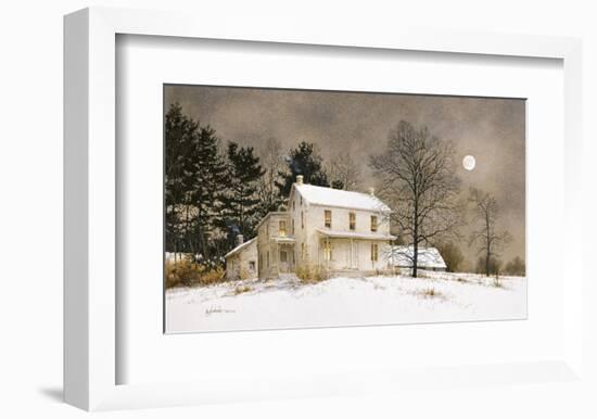 Wolf Moon-Ray Hendershot-Framed Art Print