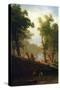 Wolf River, Kansas-Albert Bierstadt-Stretched Canvas