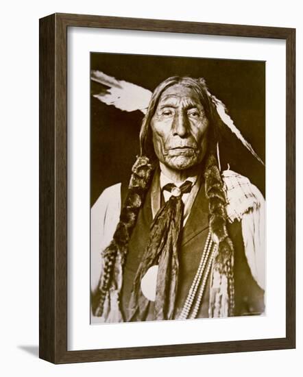 Wolf Robe-Delancey Gill-Framed Photographic Print