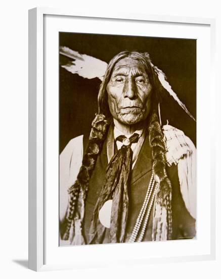 Wolf Robe-Delancey Gill-Framed Photographic Print