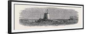 Wolf Rock Lighthouse 1867-null-Framed Giclee Print