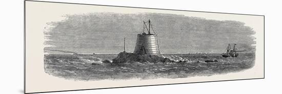 Wolf Rock Lighthouse 1867-null-Mounted Giclee Print