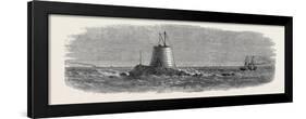 Wolf Rock Lighthouse 1867-null-Framed Giclee Print