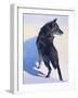 Wolf Study I-Julie Chapman-Framed Art Print