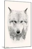 WOLF - TREES-null-Mounted Poster
