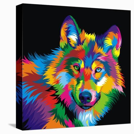 Wolf-Bob Weer-Stretched Canvas