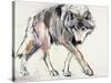 Wolf-Mark Adlington-Stretched Canvas
