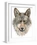 Wolf-Jeannine Saylor-Framed Art Print