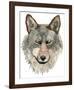 Wolf-Jeannine Saylor-Framed Art Print