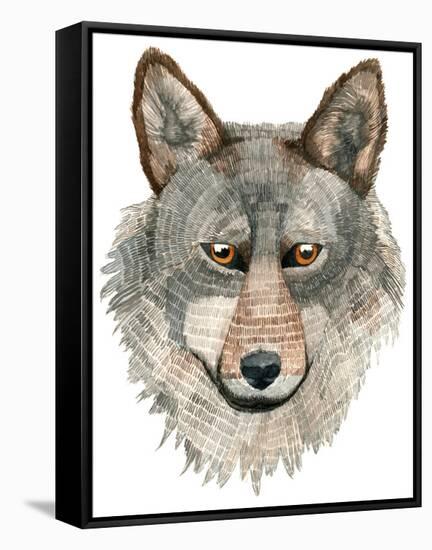 Wolf-Jeannine Saylor-Framed Stretched Canvas