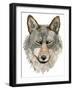 Wolf-Jeannine Saylor-Framed Art Print