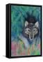 Wolf-Oxana Zaika-Framed Stretched Canvas