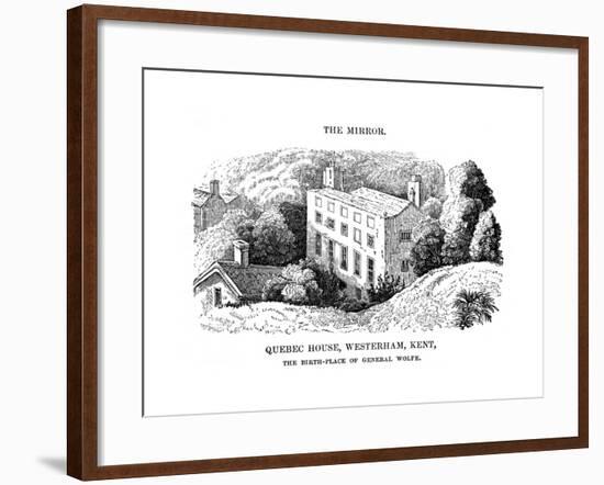 Wolfe's Home Westerham-null-Framed Giclee Print