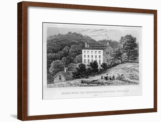 Wolfe's Home Westerham-null-Framed Art Print