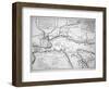 Wolfe's Plan for the Siege of Quebec in 1759, 1780-null-Framed Giclee Print